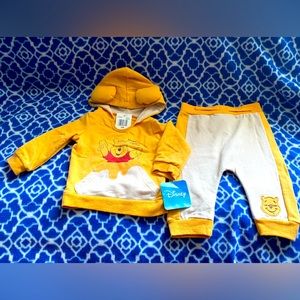 Disney Winnie The Pooh 2-pc Hoodie Jogger Set